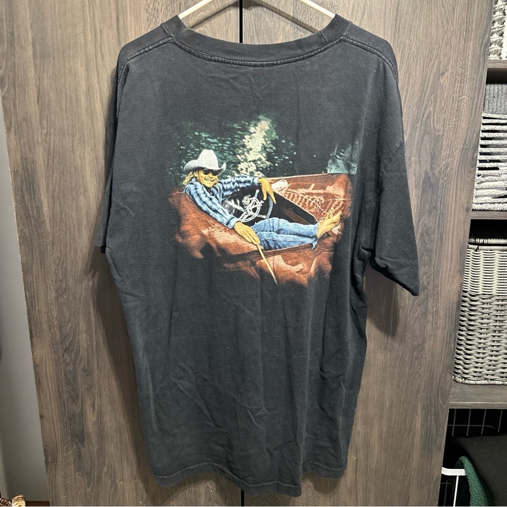 Vintage 1996 Alan Jackson “Everything I Love” Shirt - Picture 4 of 6